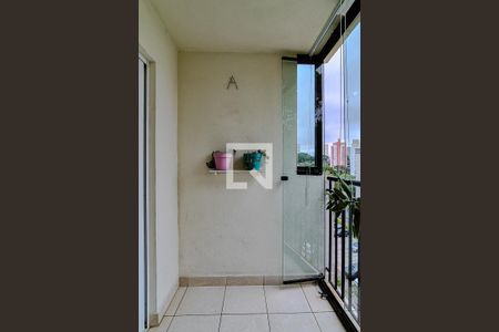 Varanda da Sala de apartamento à venda com 2 quartos, 52m² em Jardim Celeste, São Paulo