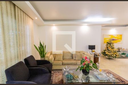 Sala de Estar de apartamento à venda com 3 quartos, 190m² em Campo Belo, São Paulo