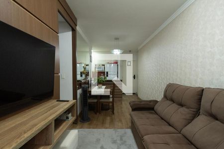 Sala de apartamento para alugar com 2 quartos, 60m² em Vanel Ville, Sorocaba