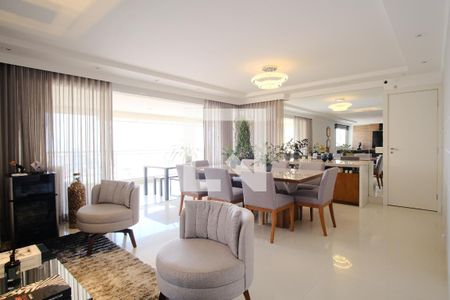 Sala de apartamento à venda com 4 quartos, 224m² em Vila Gomes Cardim, São Paulo