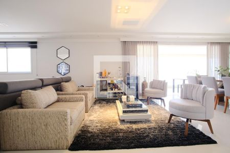 Sala de apartamento à venda com 4 quartos, 224m² em Vila Gomes Cardim, São Paulo