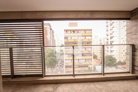 Varanda de apartamento à venda com 1 quarto, 63m² em Jardim Paulista, São Paulo