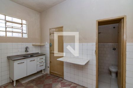 Cozinha de casa para alugar com 1 quarto, 55m² em Bonfim, Belo Horizonte