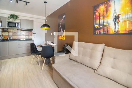 Sala/CozinhaSala/Cozinha de apartamento à venda com 2 quartos, 34m² em Brás, São Paulo