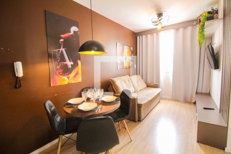 Sala/Cozinha de apartamento à venda com 2 quartos, 34m² em Brás, São Paulo