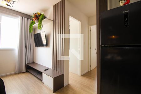 Sala/Cozinha de apartamento à venda com 2 quartos, 34m² em Brás, São Paulo