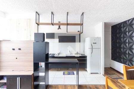 Cozinha e Área de Serviço de apartamento para alugar com 2 quartos, 41m² em Campo Grande, Rio de Janeiro