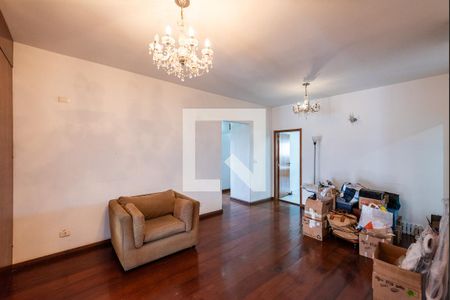 Sala de apartamento para alugar com 3 quartos, 170m² em Gonzaga, Santos