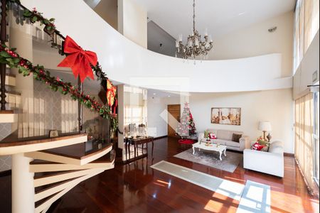 Hall de entrada de apartamento para alugar com 3 quartos, 170m² em Gonzaga, Santos