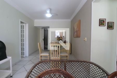 Sala de apartamento para alugar com 2 quartos, 76m² em Jardim Belmar, Guarujá