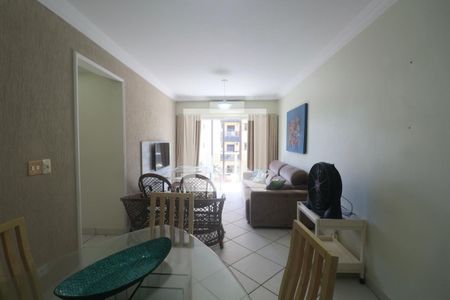 Sala de apartamento para alugar com 2 quartos, 76m² em Jardim Belmar, Guarujá