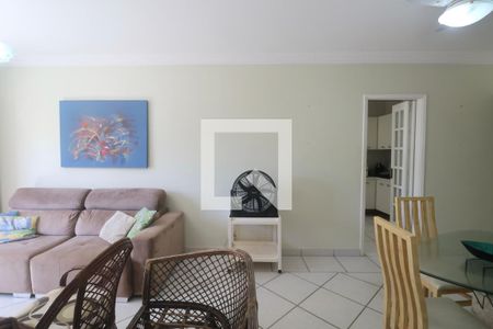 Sala de apartamento para alugar com 2 quartos, 76m² em Jardim Belmar, Guarujá