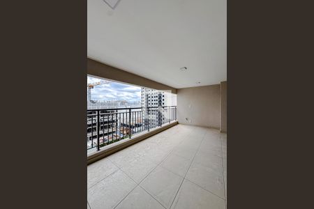 Varanda da Sala de apartamento à venda com 3 quartos, 111m² em Brás, São Paulo