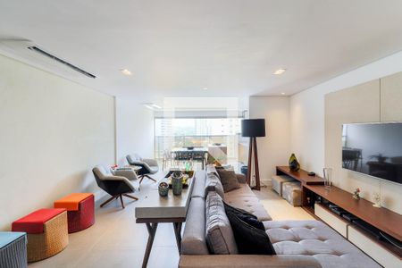 Sala de apartamento à venda com 3 quartos, 157m² em Jardim das Acacias, São Paulo