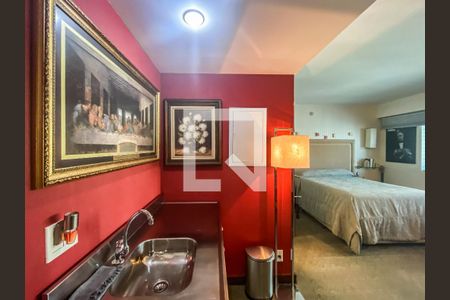 Quarto Suíte de apartamento para alugar com 1 quarto, 32m² em Indianópolis, São Paulo