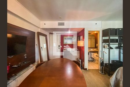 Quarto Suíte de apartamento para alugar com 1 quarto, 32m² em Indianópolis, São Paulo