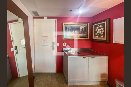 Quarto Suíte de apartamento para alugar com 1 quarto, 32m² em Indianópolis, São Paulo