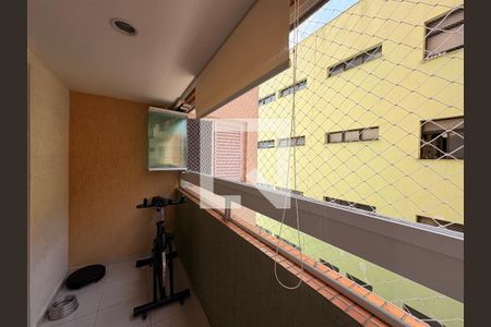 Sacada sala  de apartamento à venda com 3 quartos, 100m² em Campestre, Santo André