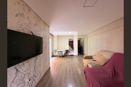 Sala de apartamento à venda com 3 quartos, 100m² em Campestre, Santo André