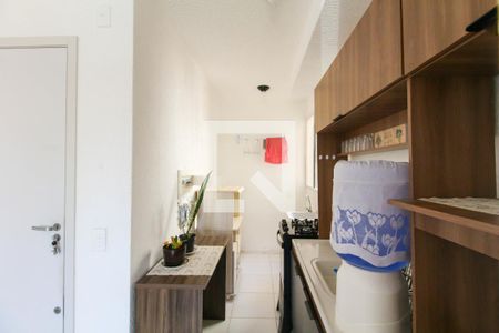 Cozinha de apartamento para alugar com 2 quartos, 43m² em Mato Grande, Canoas