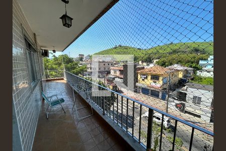 Varanda da Sala de apartamento para alugar com 2 quartos, 79m² em Vila Valqueire, Rio de Janeiro