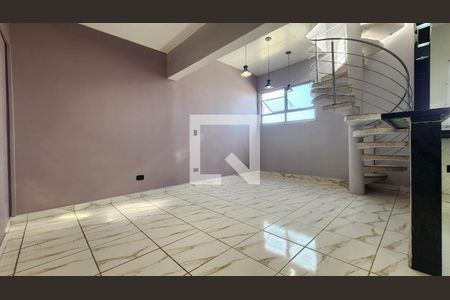 Sala de apartamento para alugar com 3 quartos, 124m² em Macuco, Santos