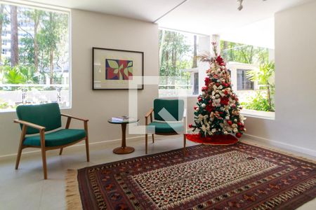 Hall Social de apartamento à venda com 3 quartos, 226m² em Santo Amaro, São Paulo