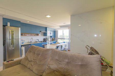 Sala/Cozinha de apartamento para alugar com 2 quartos, 54m² em Fátima, Canoas