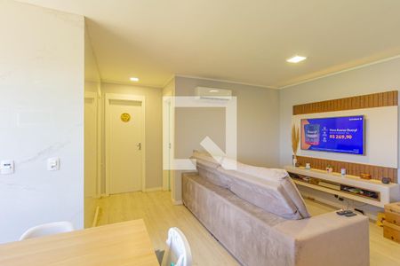 Sala/Cozinha de apartamento para alugar com 2 quartos, 54m² em Fátima, Canoas