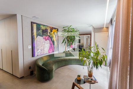 Sala 1 de apartamento à venda com 4 quartos, 155m² em Lourdes, Belo Horizonte