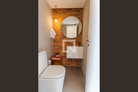 Lavabo na Sala 1 de apartamento à venda com 4 quartos, 155m² em Lourdes, Belo Horizonte