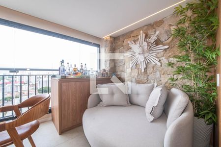 Varanda de apartamento para alugar com 3 quartos, 136m² em Jardim Dom Bosco, São Paulo
