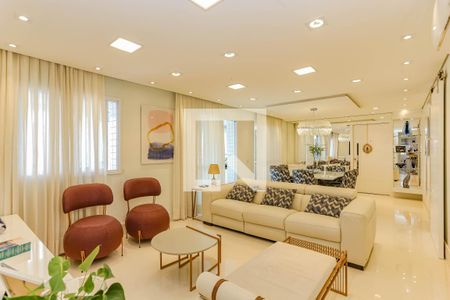 Sala de apartamento à venda com 3 quartos, 136m² em Alto do Ipiranga, São Paulo