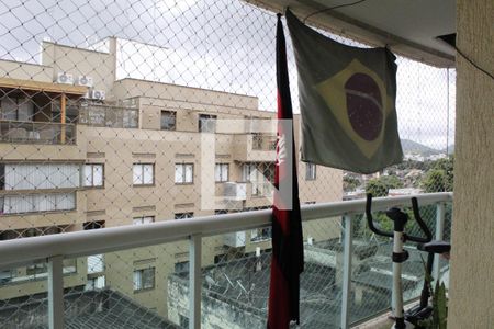 Varanda da Sala de apartamento à venda com 3 quartos, 196m² em Pechincha, Rio de Janeiro
