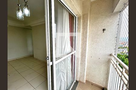 Varanda da Sala de apartamento à venda com 2 quartos, 52m² em Ponte Grande, Guarulhos