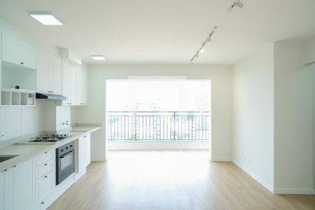 Sala e cozinha de apartamento para alugar com 2 quartos, 56m² em Vila Mussolini, São Bernardo do Campo