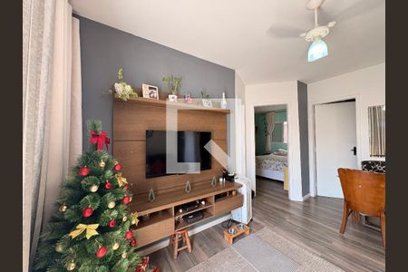 Sala de apartamento para alugar com 2 quartos, 65m² em Parque Novo Oratório, Santo André