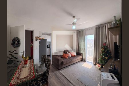 Sala de apartamento para alugar com 2 quartos, 65m² em Parque Novo Oratório, Santo André