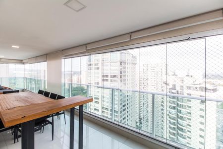 Varanda gourmet de apartamento para alugar com 3 quartos, 212m² em Alphaville, Barueri