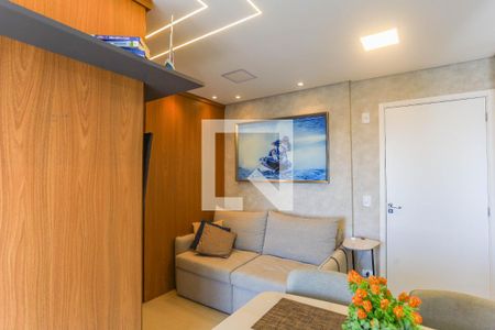 Sala  de apartamento à venda com 2 quartos, 45m² em Centro, Diadema