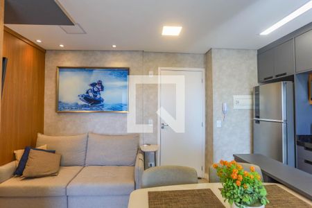 Sala  de apartamento à venda com 2 quartos, 45m² em Centro, Diadema