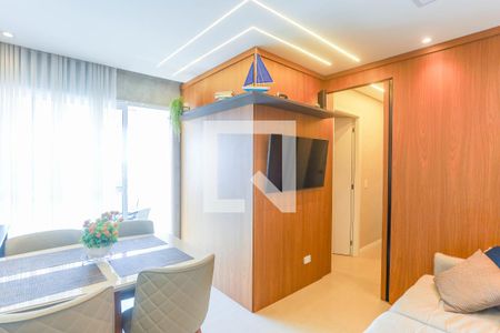 Sala  de apartamento à venda com 2 quartos, 45m² em Centro, Diadema