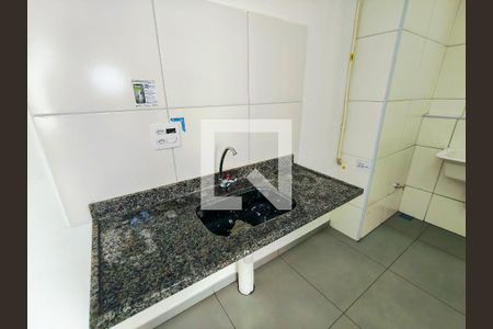 Cozinha e Área de Serviço de apartamento para alugar com 2 quartos, 40m² em Santo Cristo, Rio de Janeiro