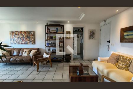 Sala de apartamento à venda com 3 quartos, 133m² em Barra da Tijuca, Rio de Janeiro