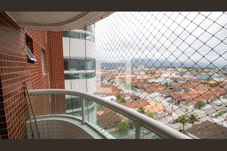 Varanda de apartamento para alugar com 1 quarto, 42m² em Guilhermina, Praia Grande
