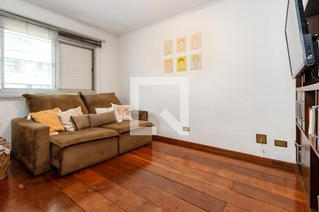 Sala de TV/ Quarto Reversível de apartamento à venda com 4 quartos, 198m² em Campo Belo, São Paulo