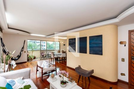 Sala de apartamento à venda com 4 quartos, 198m² em Campo Belo, São Paulo