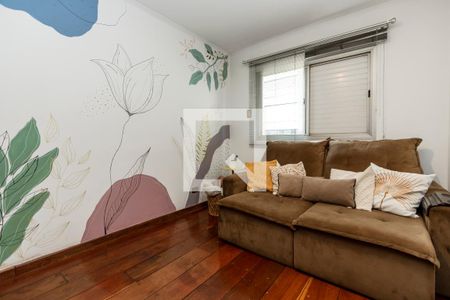 Sala de TV/ Quarto Reversível de apartamento à venda com 4 quartos, 198m² em Campo Belo, São Paulo