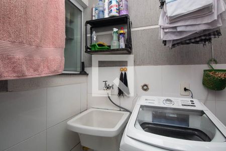 Área de Serviço de casa de condomínio para alugar com 2 quartos, 62m² em Vila Nelson, São Paulo