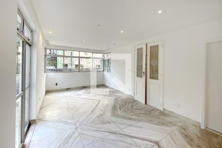 Sala de apartamento à venda com 3 quartos, 120m² em Santo Antônio, Belo Horizonte